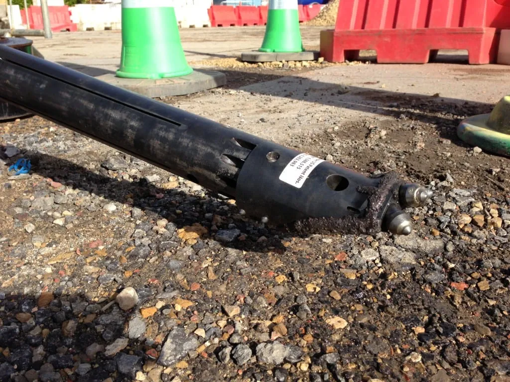 Directional drilling rods and tooling on a S.W.Directional Drilling site
