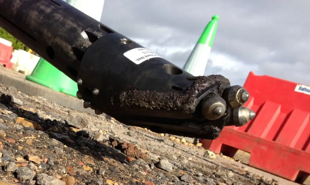 Directional drilling rods and tooling on a S.W.Directional Drilling site